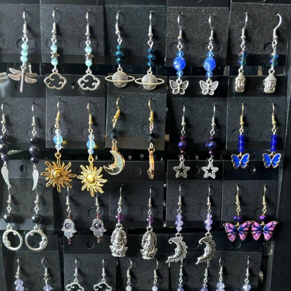 Handmade Charm Earrings - Picture 5 of 11